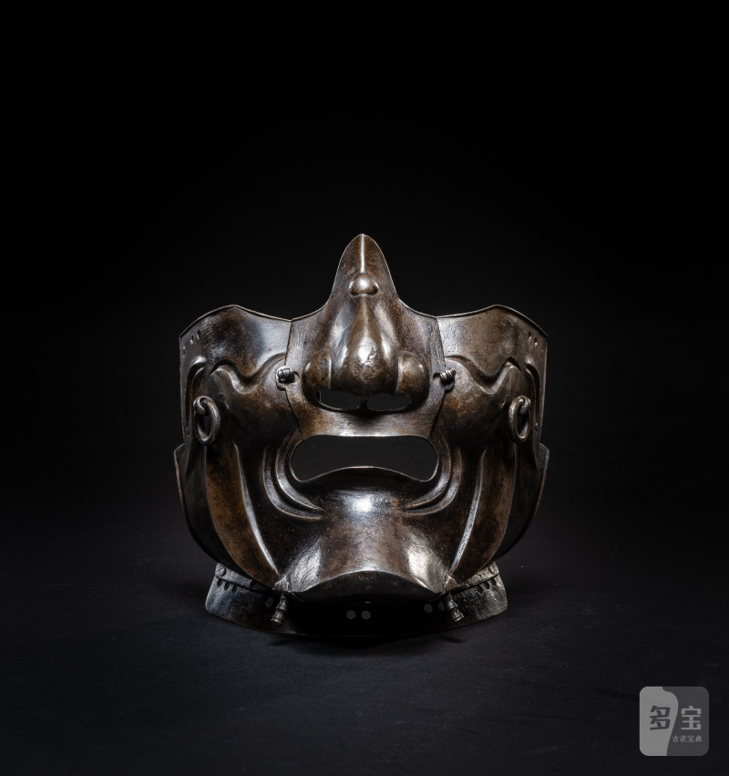 An iron mempo [mask], Japan, Edo period, 17th - 18th century